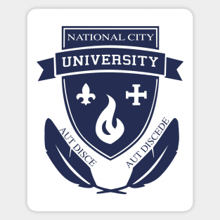 Lena Luthor's National City University Sweater Sticker